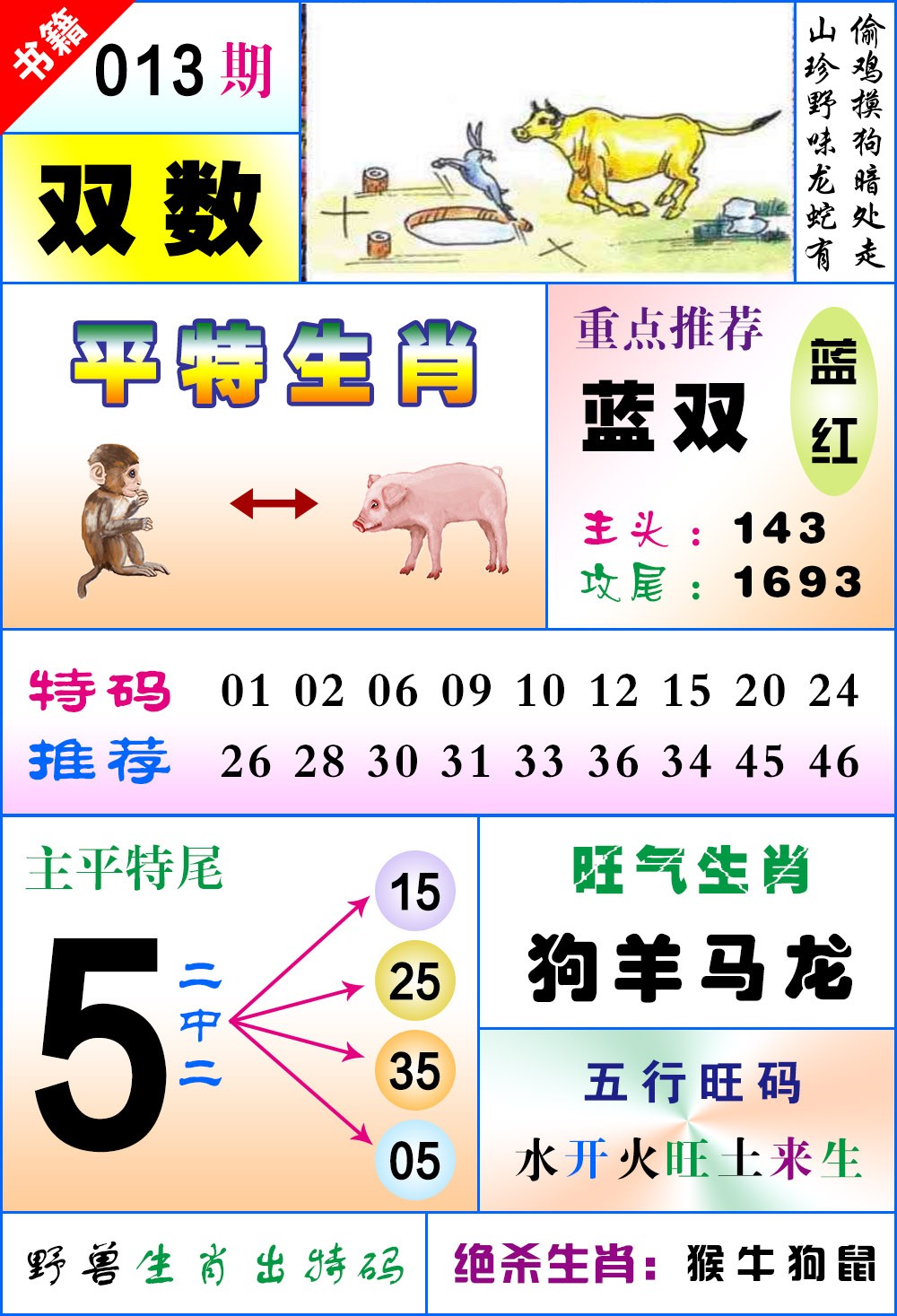 013期澳门风水平特[图]