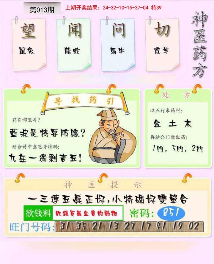 013期神医药方[图]