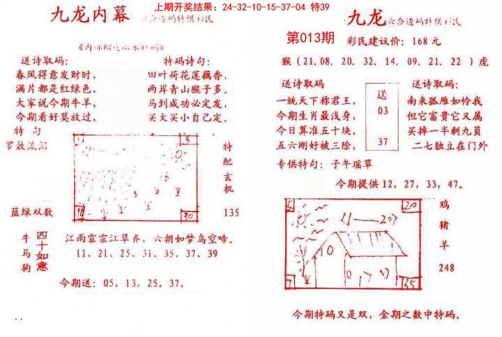 013期九龙内幕[图]