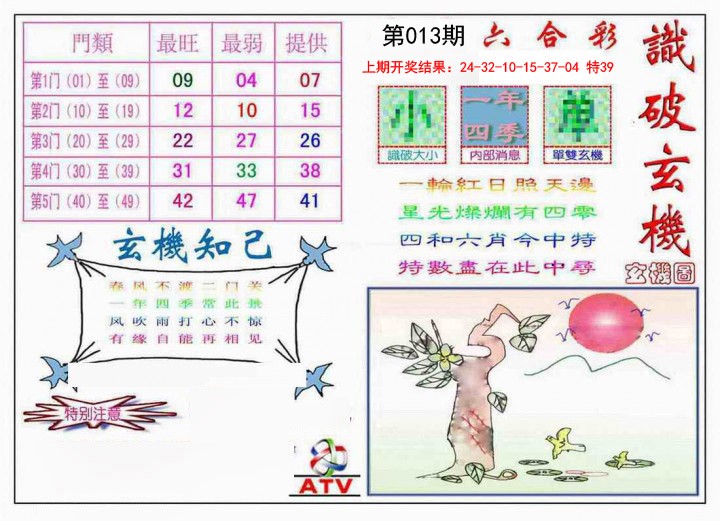 013期识破玄机[图]