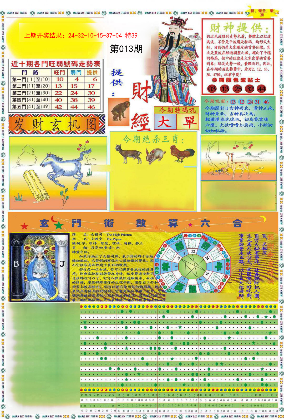 013期九龍财经A(推荐)[图]