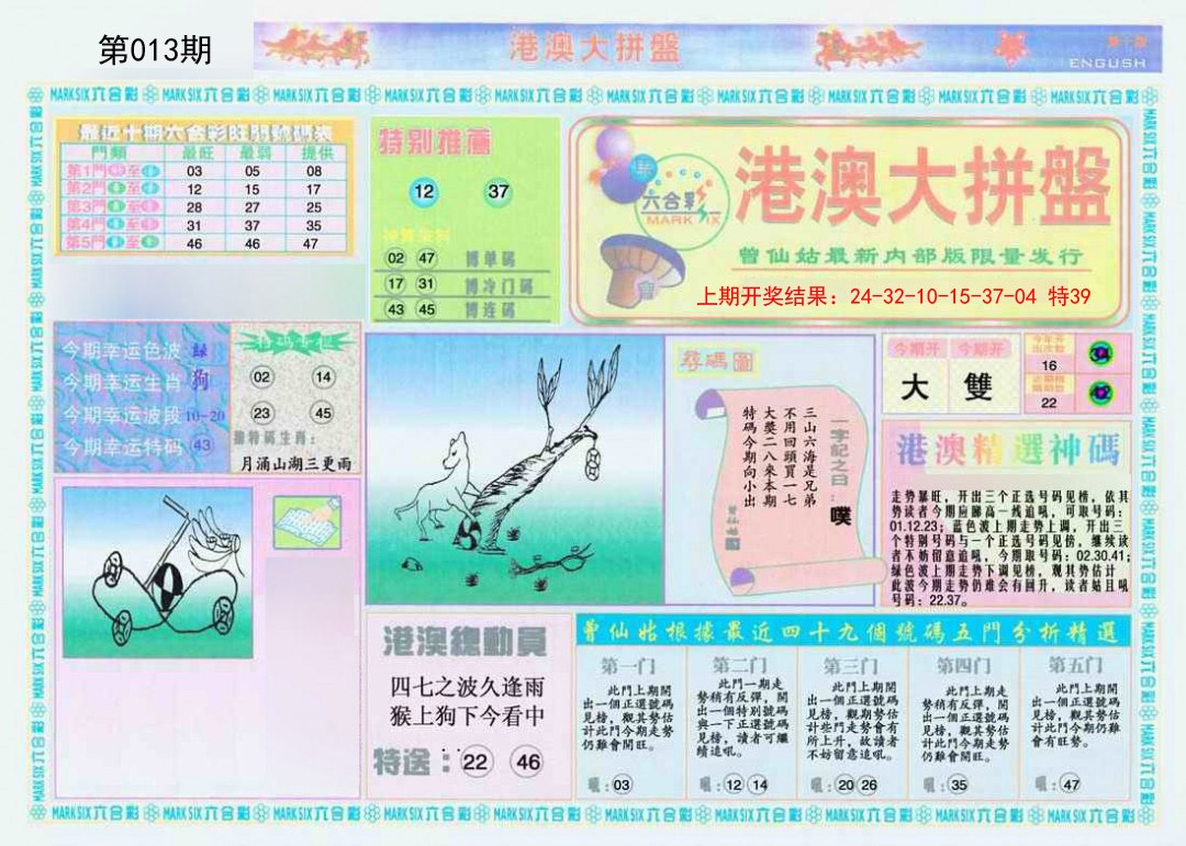 013期港澳大拼盘A[图]