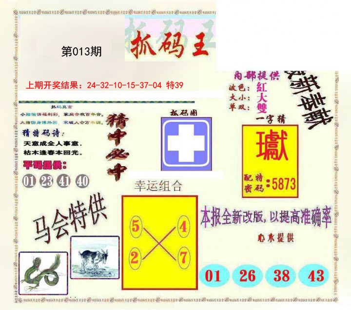 013期新抓码王[图]