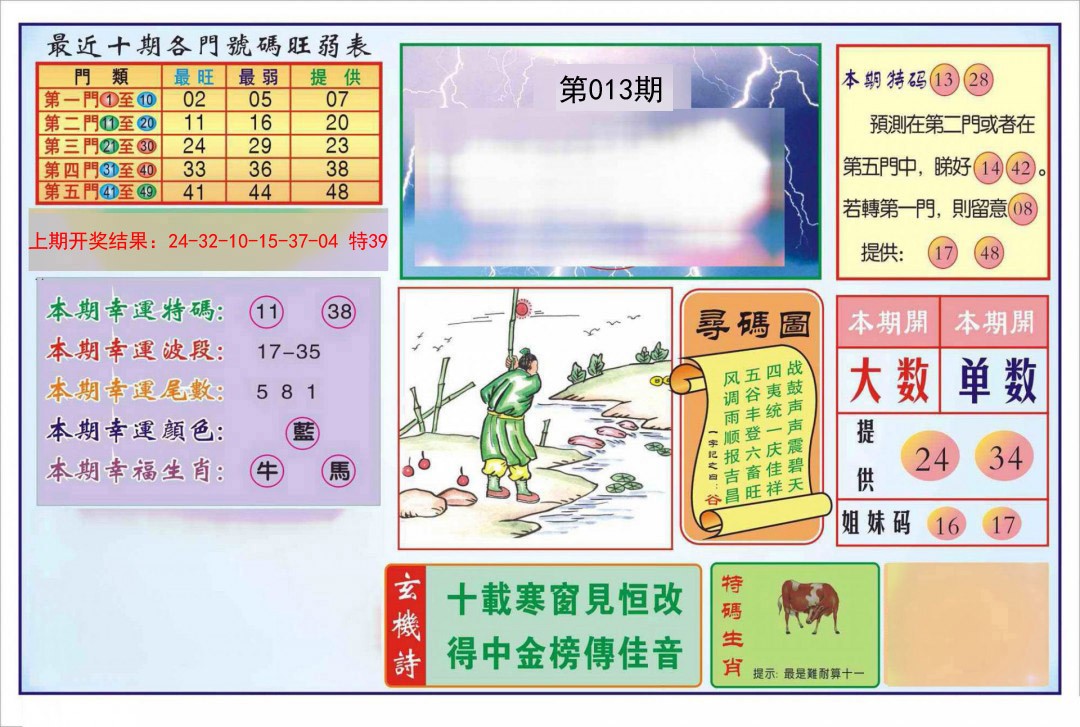 013期逢赌必羸[图]