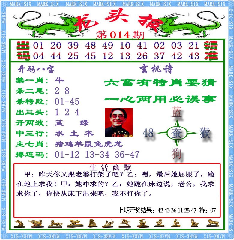 014期龙头报[图]
