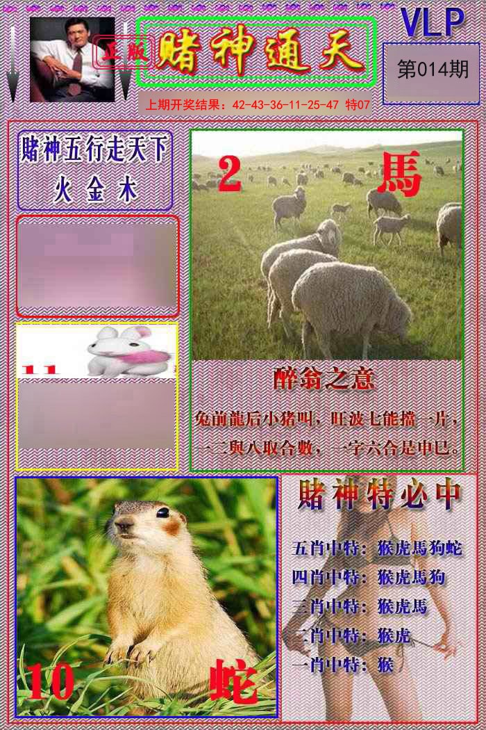 014期赌神通天报[图]