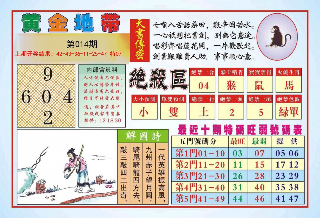 014期黄金地带[图]