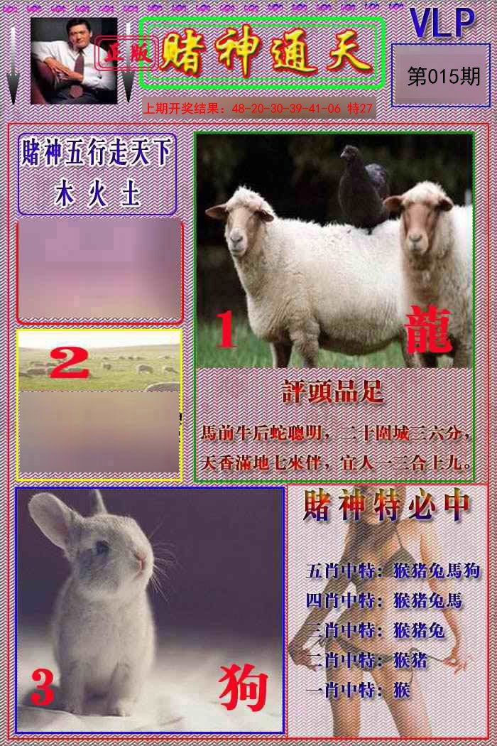 015期赌神通天报[图]