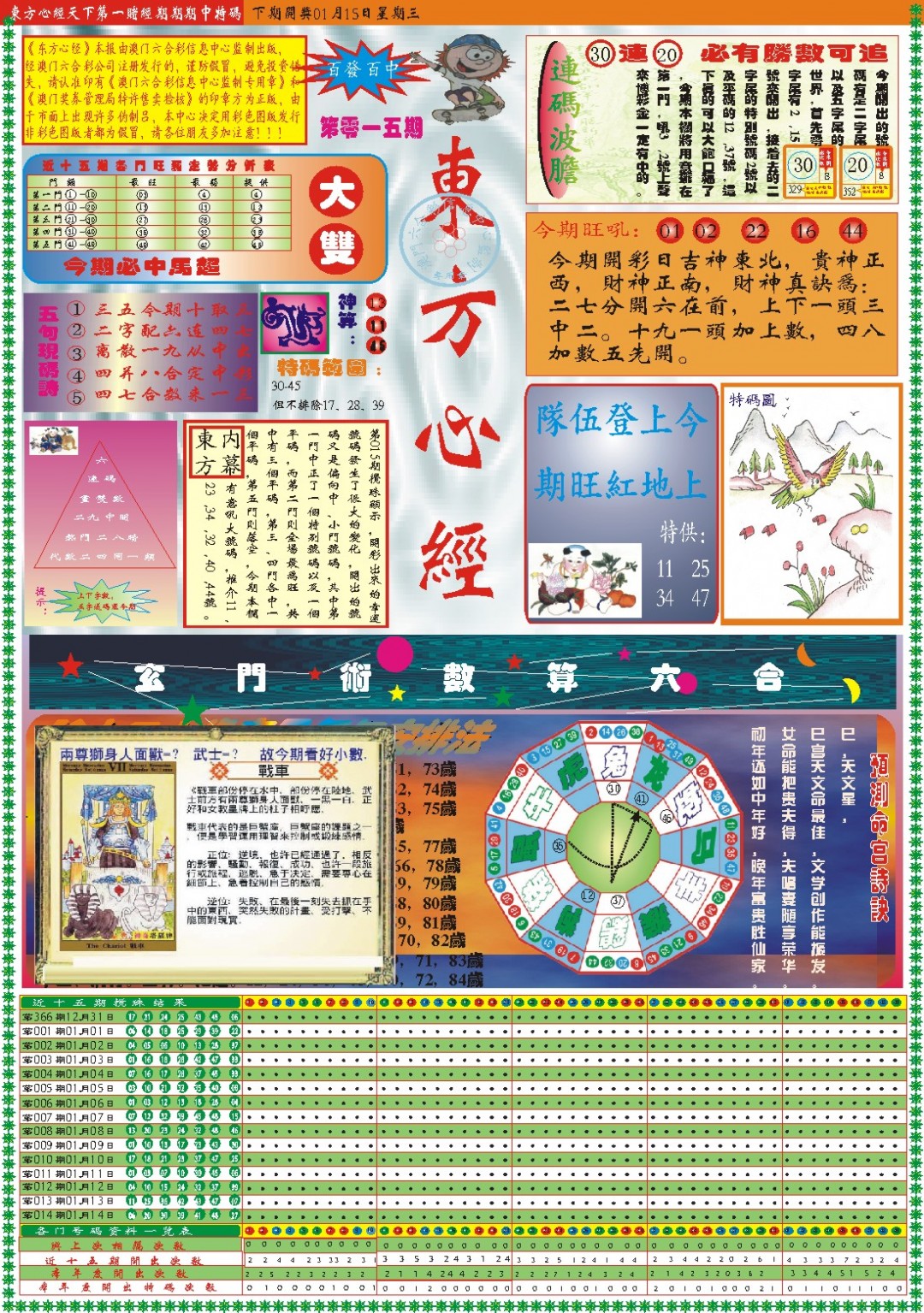 015期东方心经A[图]