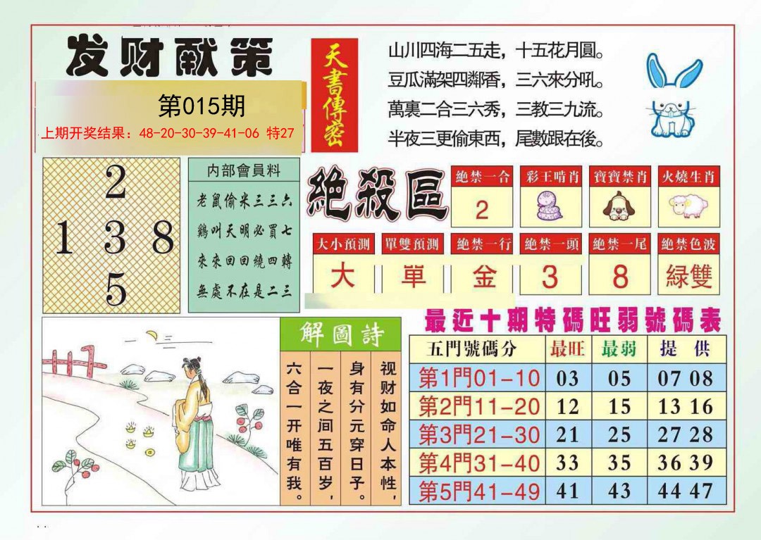 015期发财献策[图]