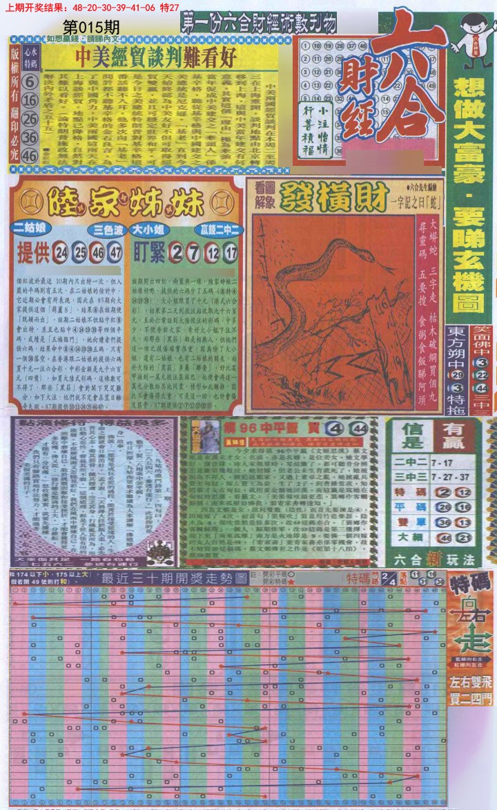 015期六合财经A加大版[图]