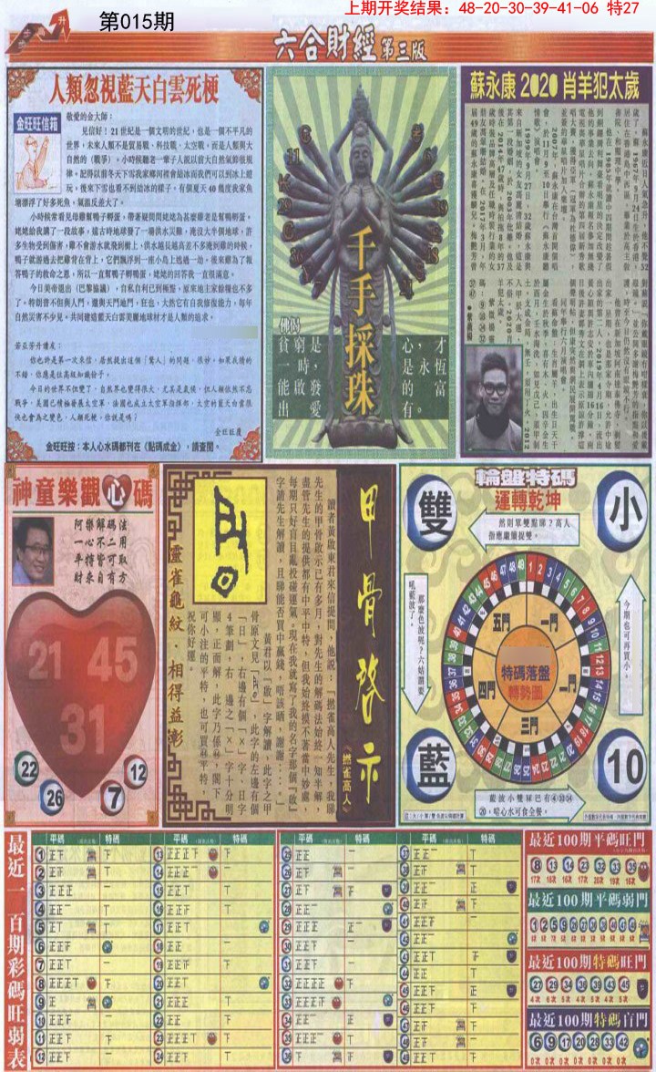 015期六合财经C加大版[图]