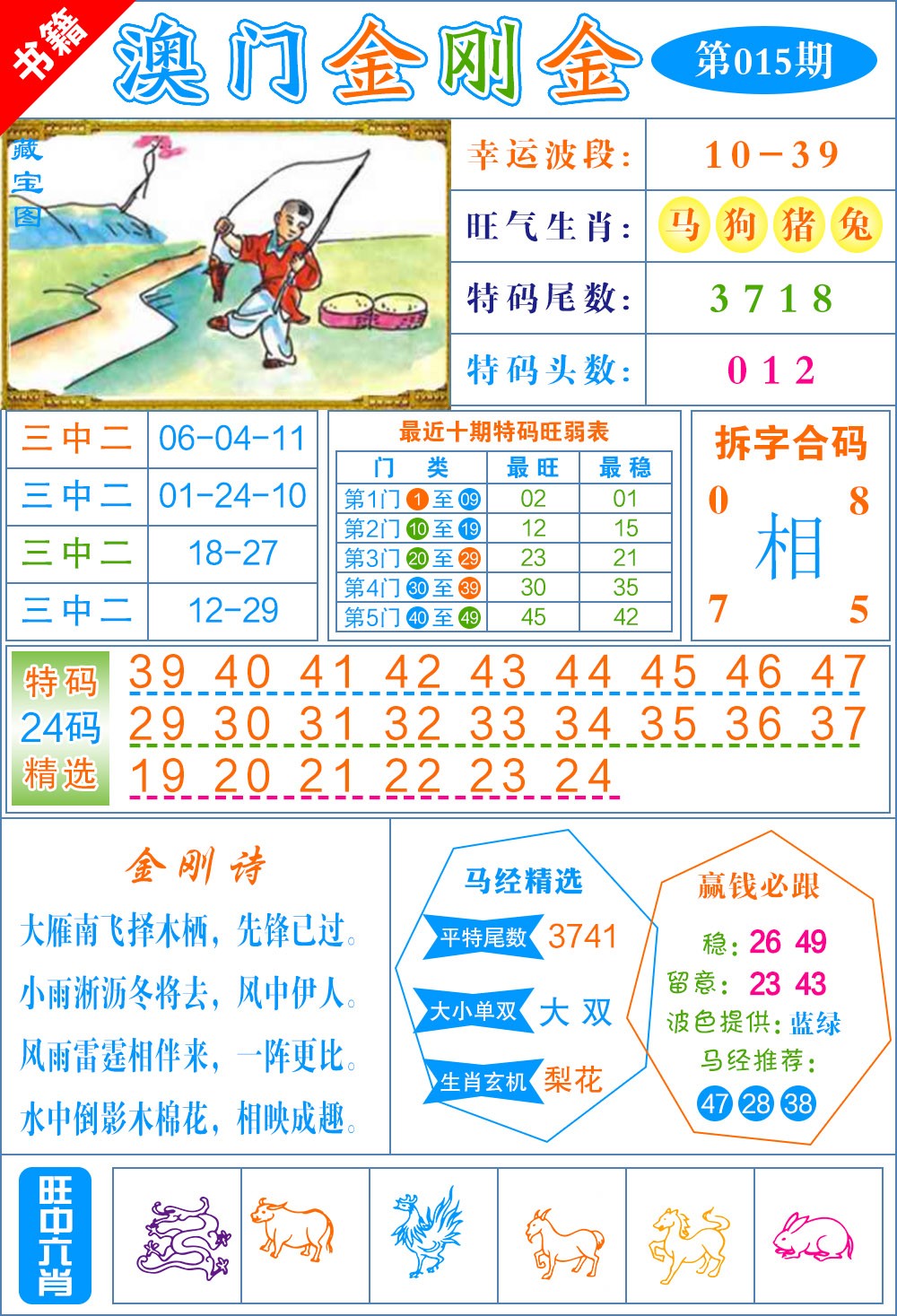 015期澳门金刚金[图]