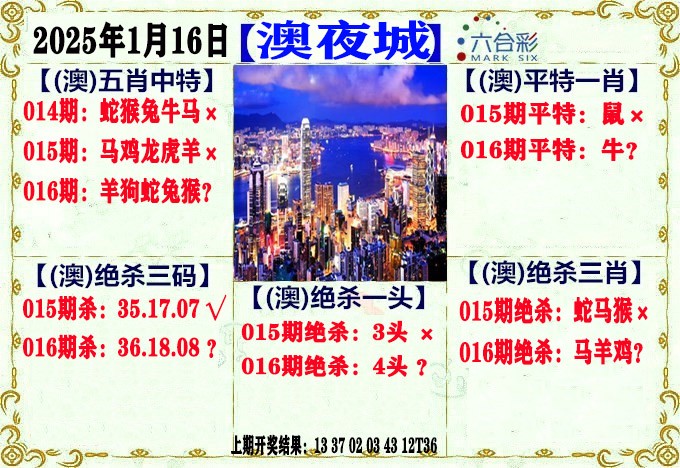 016期澳门夜城[图]