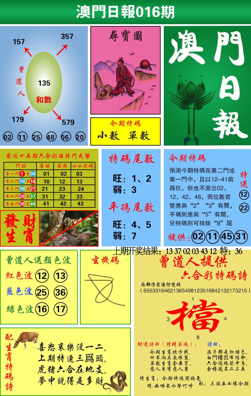 016期澳门日报[图]