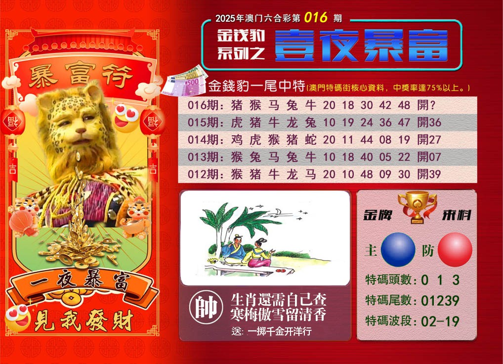 016期一夜暴富[图]