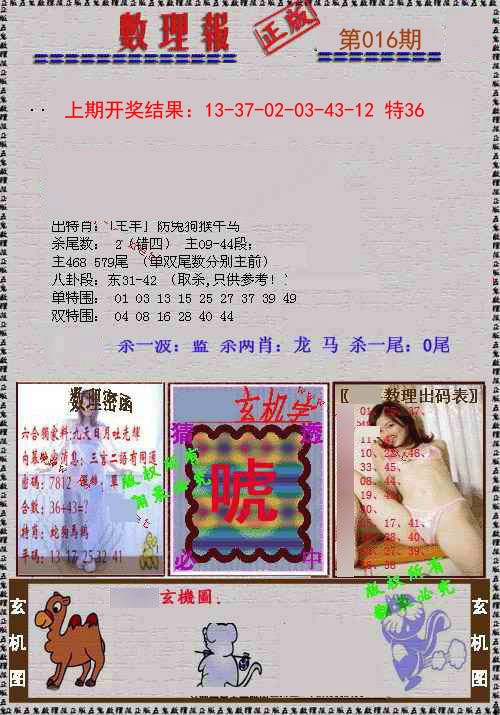 016期数理报[图]