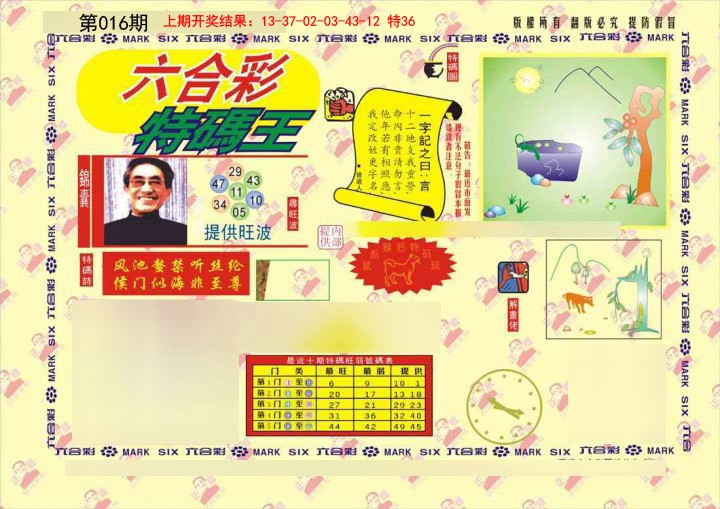 016期特码王[图]