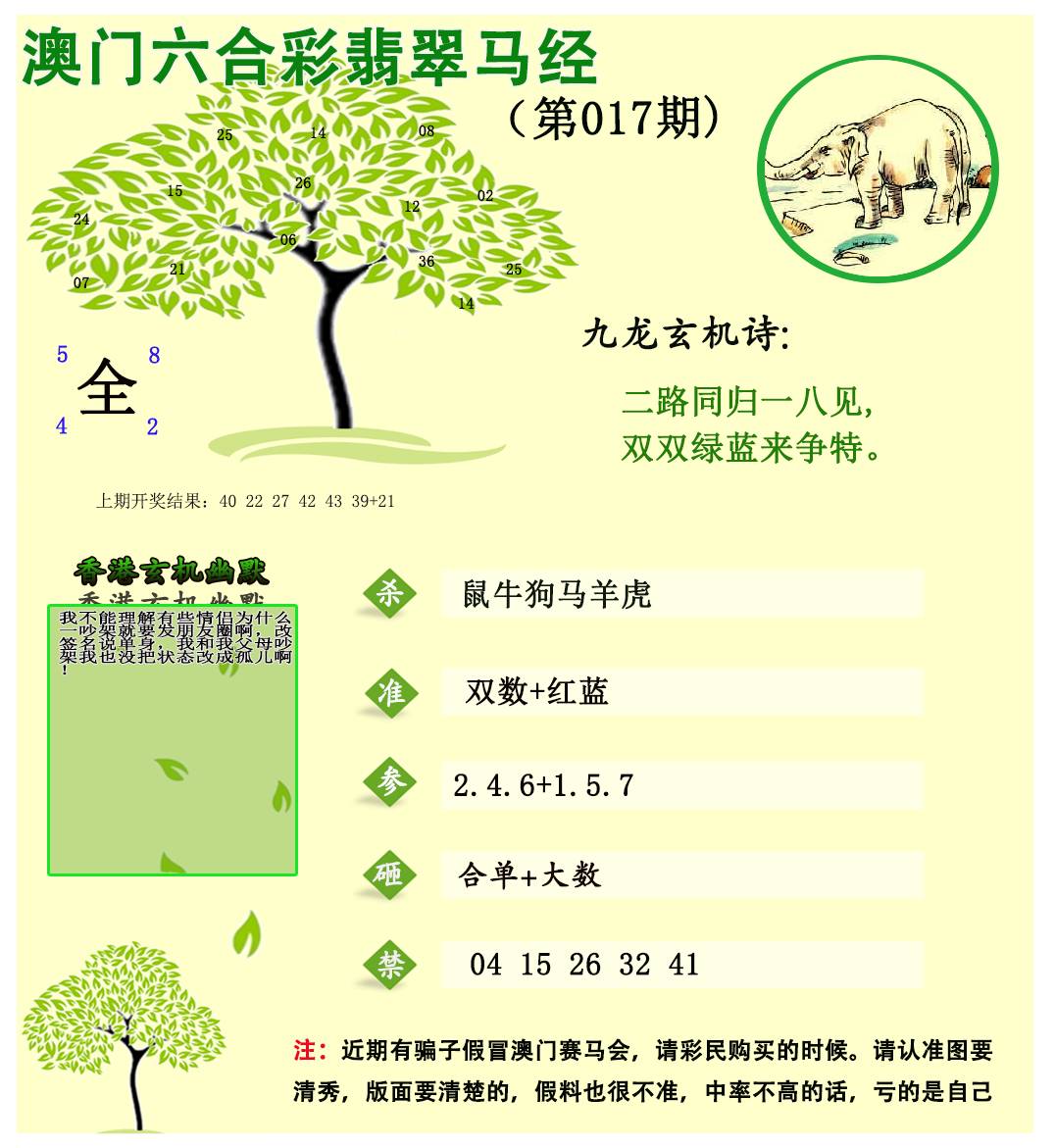 017期翡翠马经[图]