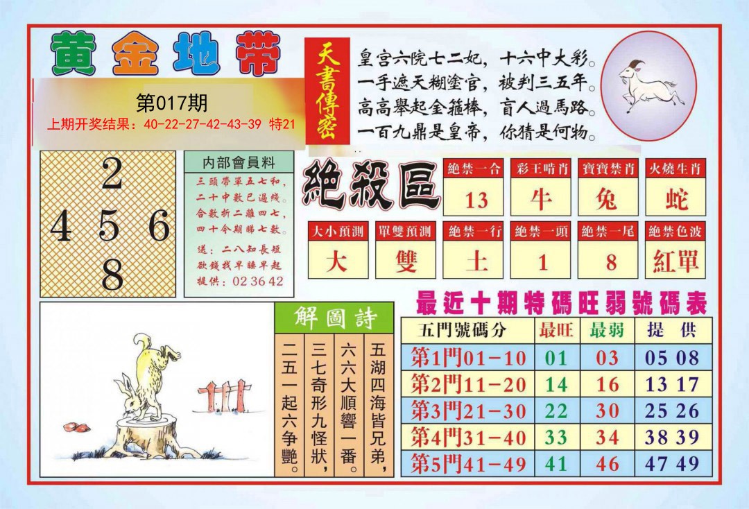 017期黄金地带[图]