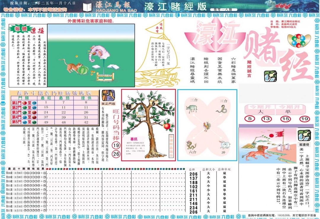 018期濠江赌经A[图]