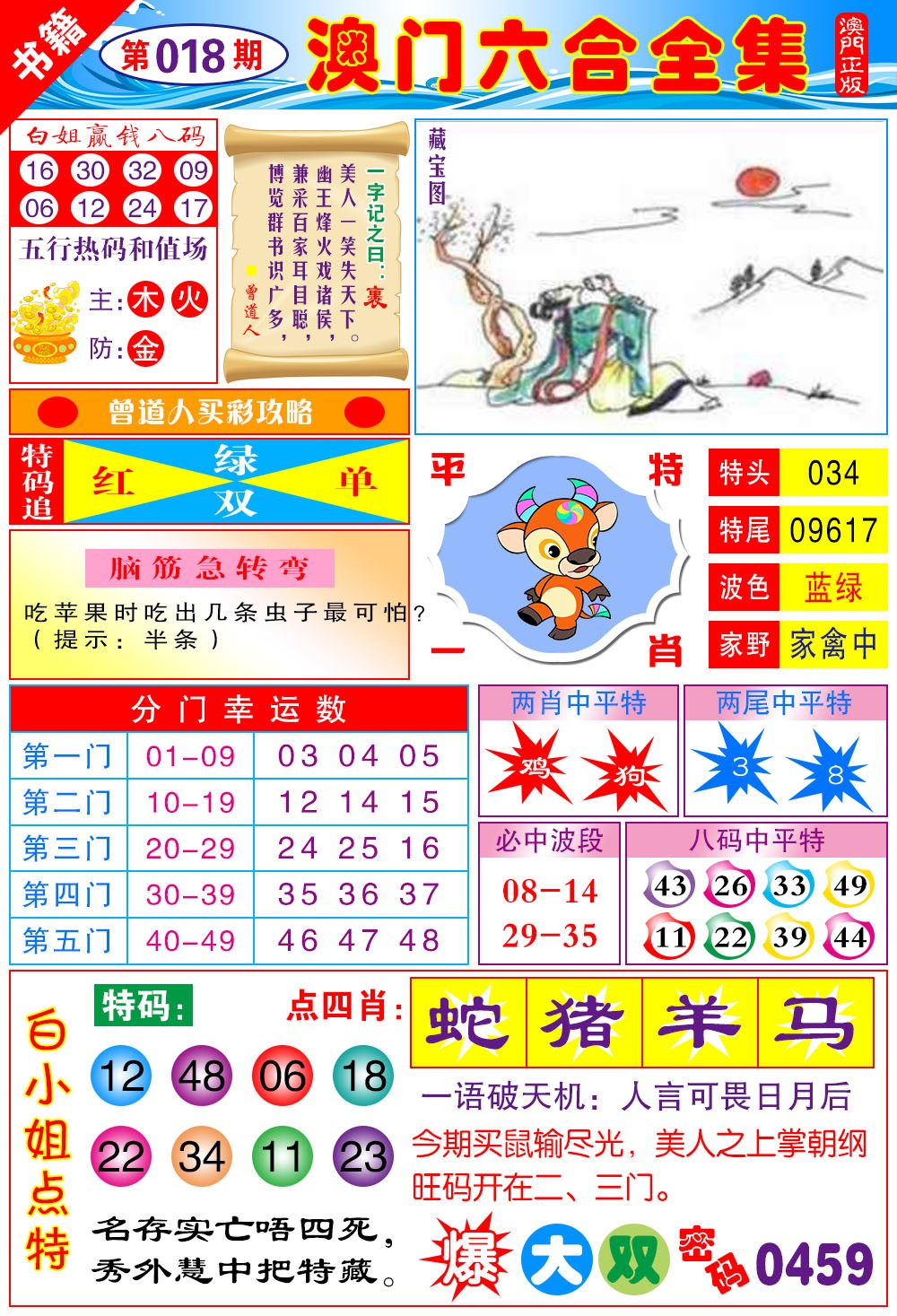 018期澳门全集六合[图]