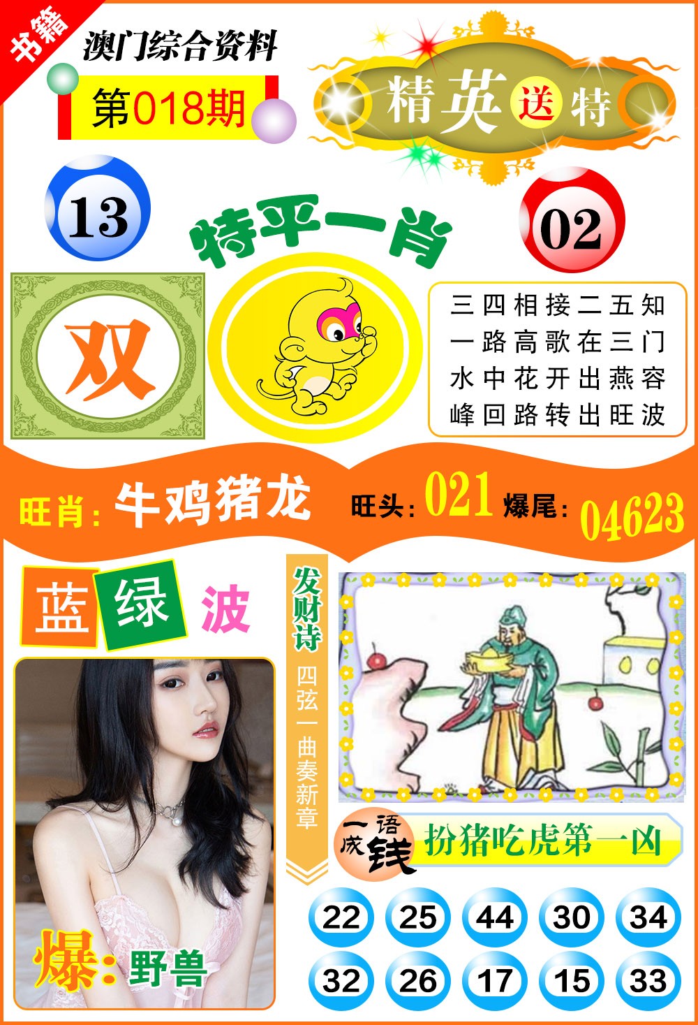 018期澳门综合资料[图]