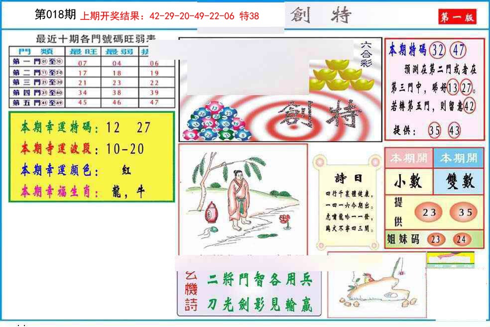 018期九龍创特A(推荐)[图]