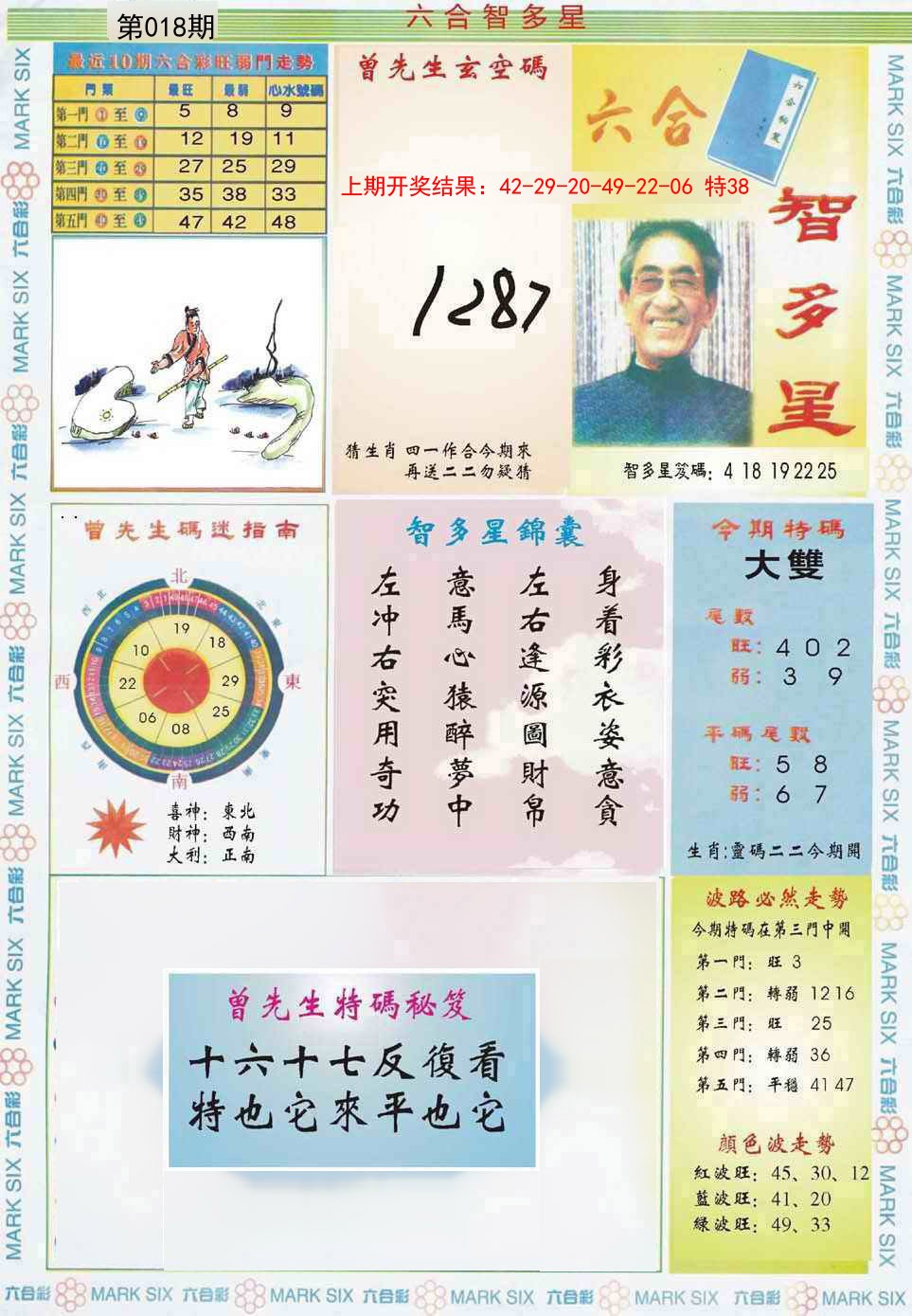 018期六合智多星[图]