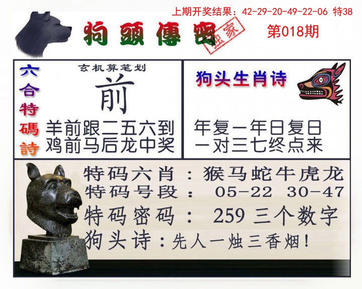 018期狗头传密[图]