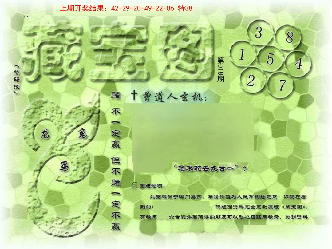018期假新藏宝图[图]