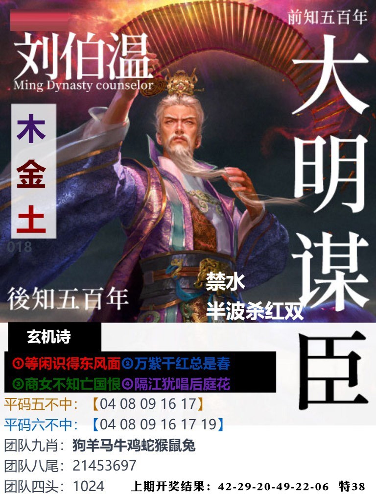 018期大明谋臣[图]