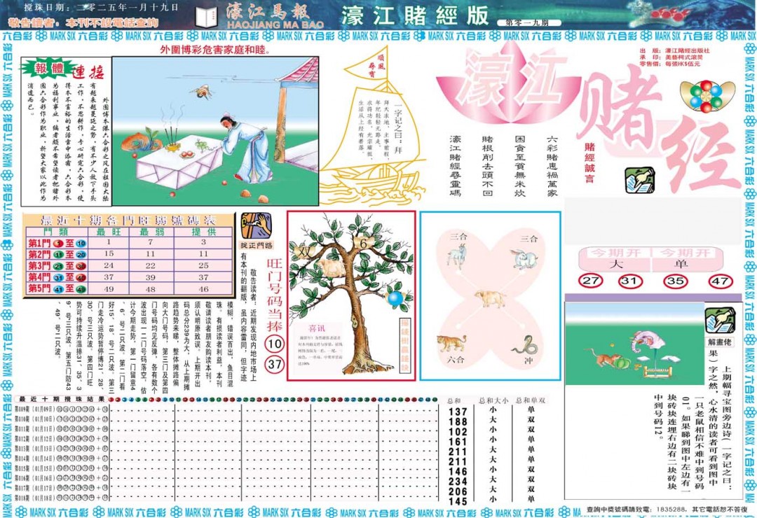 019期濠江赌经A[图]