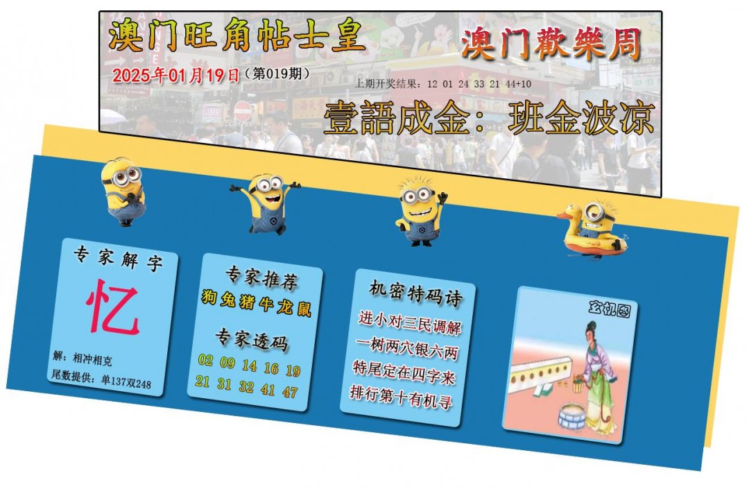 019期旺角贴士皇[图]