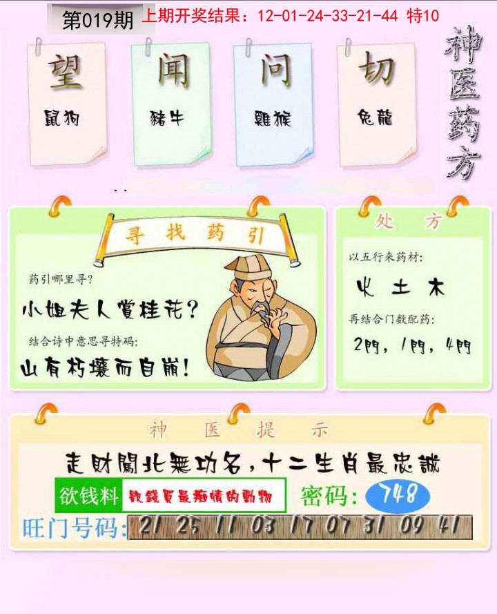 019期神医药方[图]