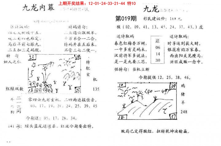 019期九龙内幕[图]