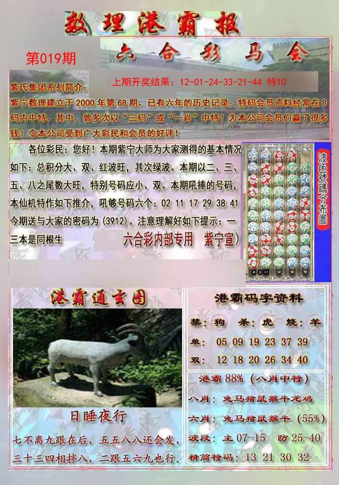 019期港霸报[图]