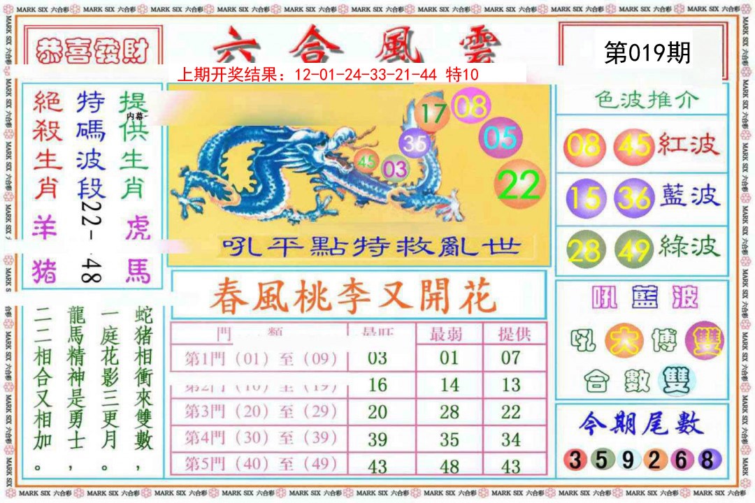 019期六合风云《另版》[图]