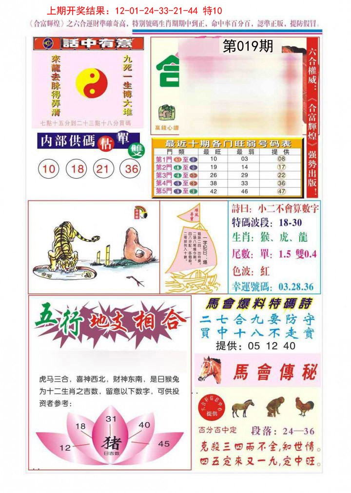 019期合富辉煌[图]