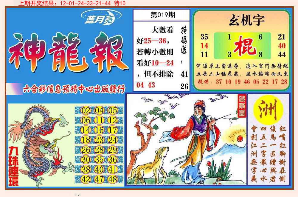 019期神龙报[图]