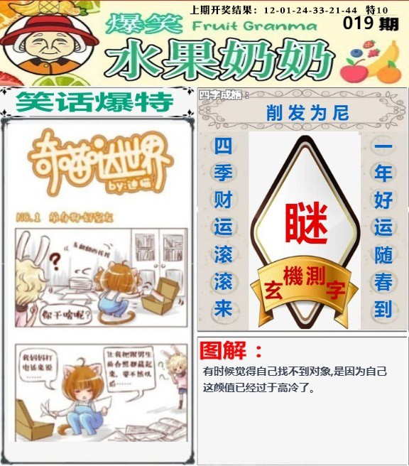 019期爆笑水果奶奶[图]