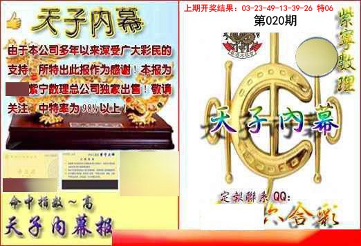 020期天子内幕报B[图]