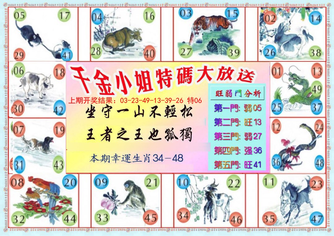 020期千金小姐B版[图]