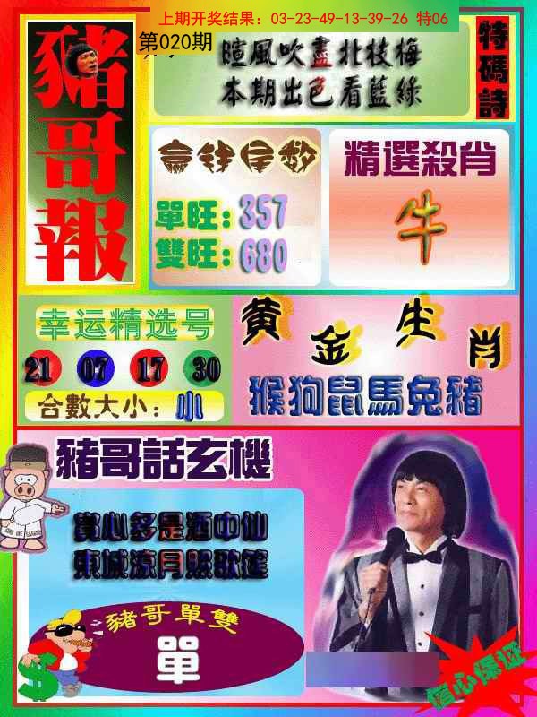 020期猪哥报[图]