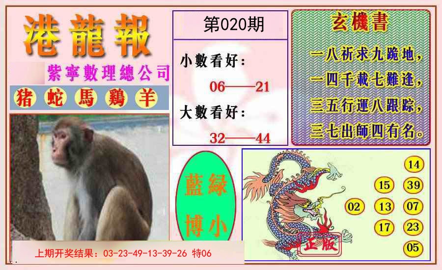 020期港龙报[图]