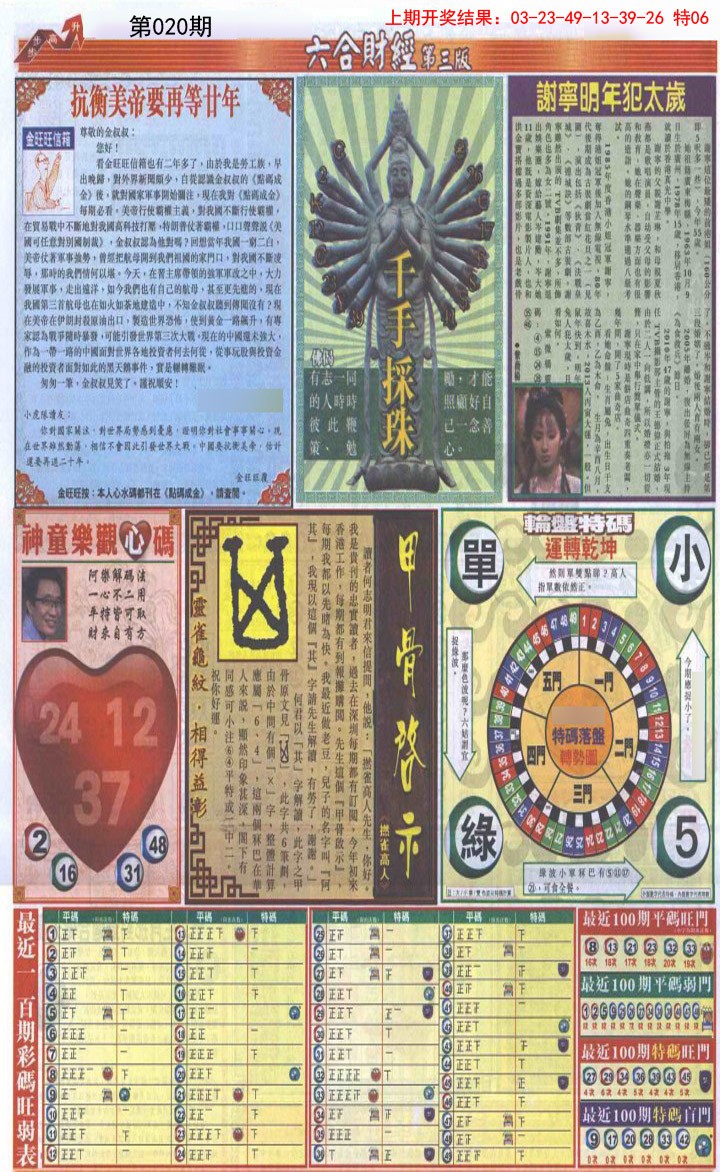 020期六合财经C加大版[图]