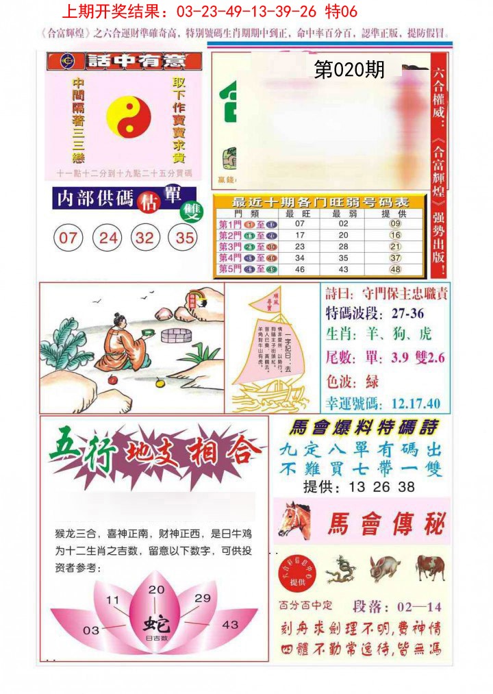020期合富辉煌[图]