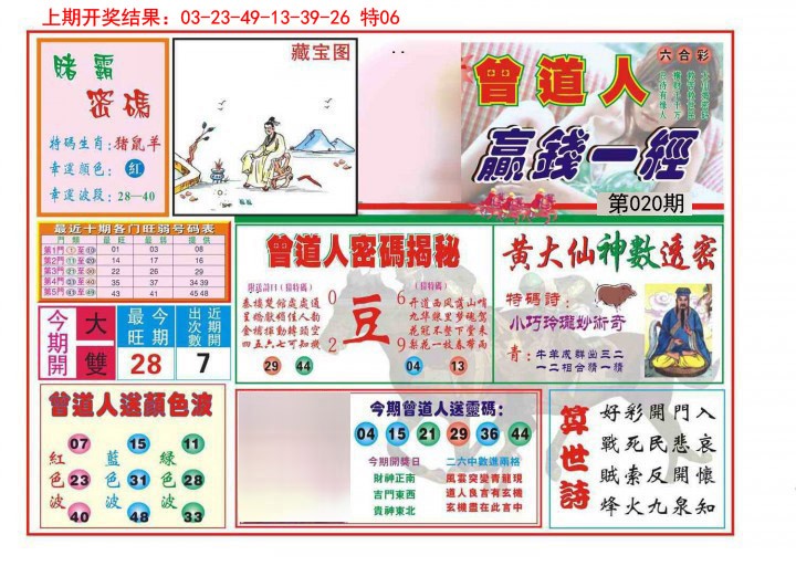 020期赢钱一经[图]