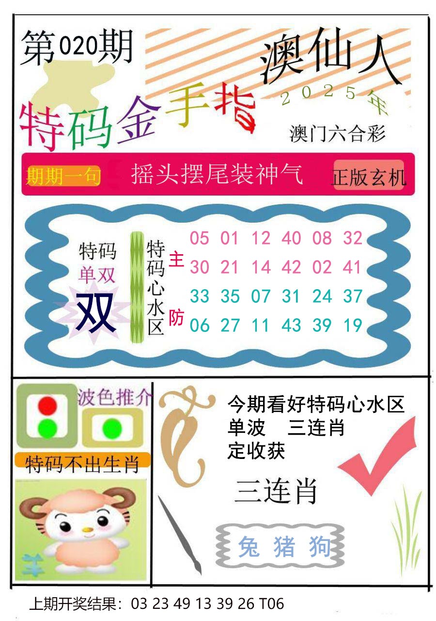020期特码金手指[图]