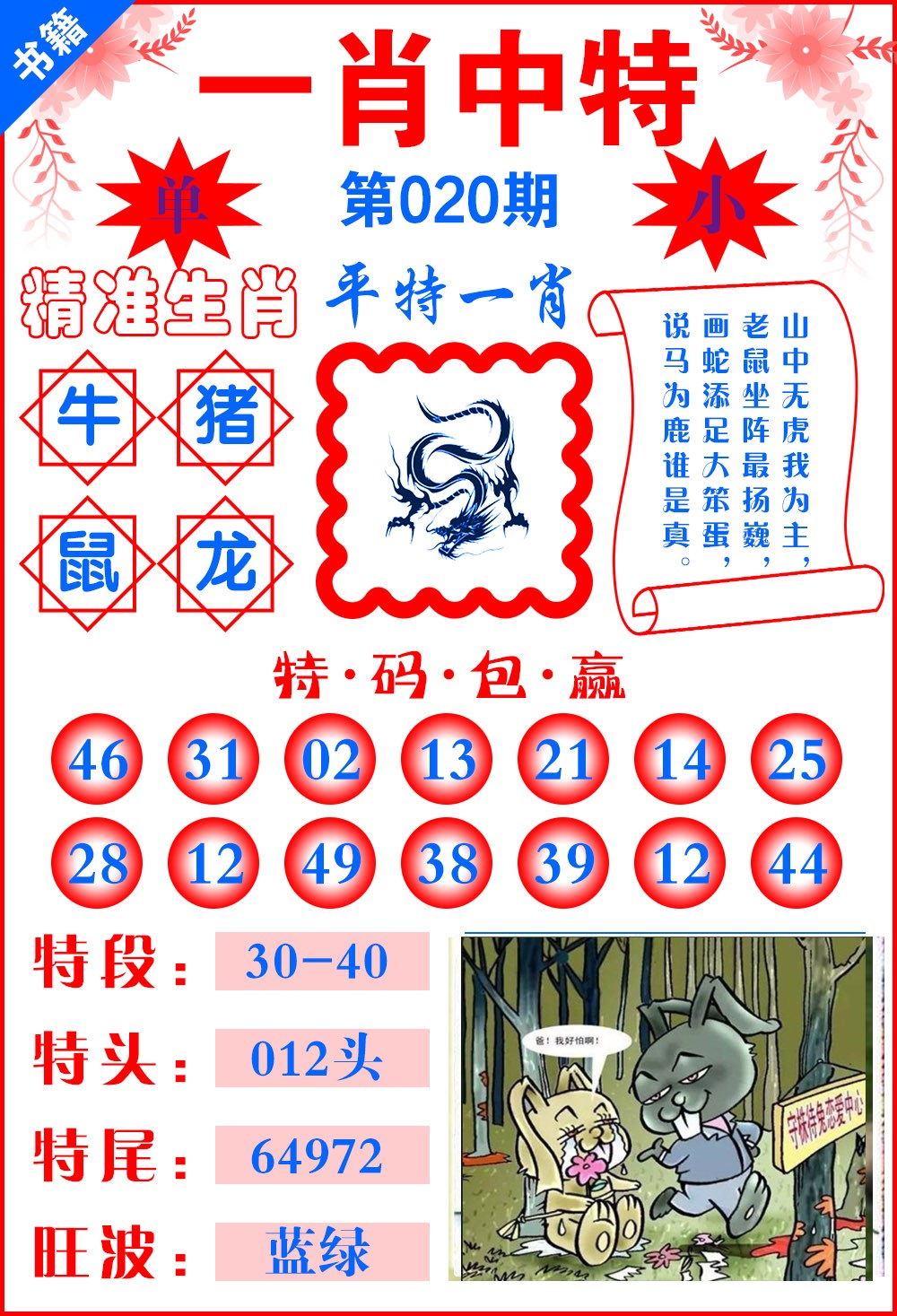 020期澳门六合风水[图]